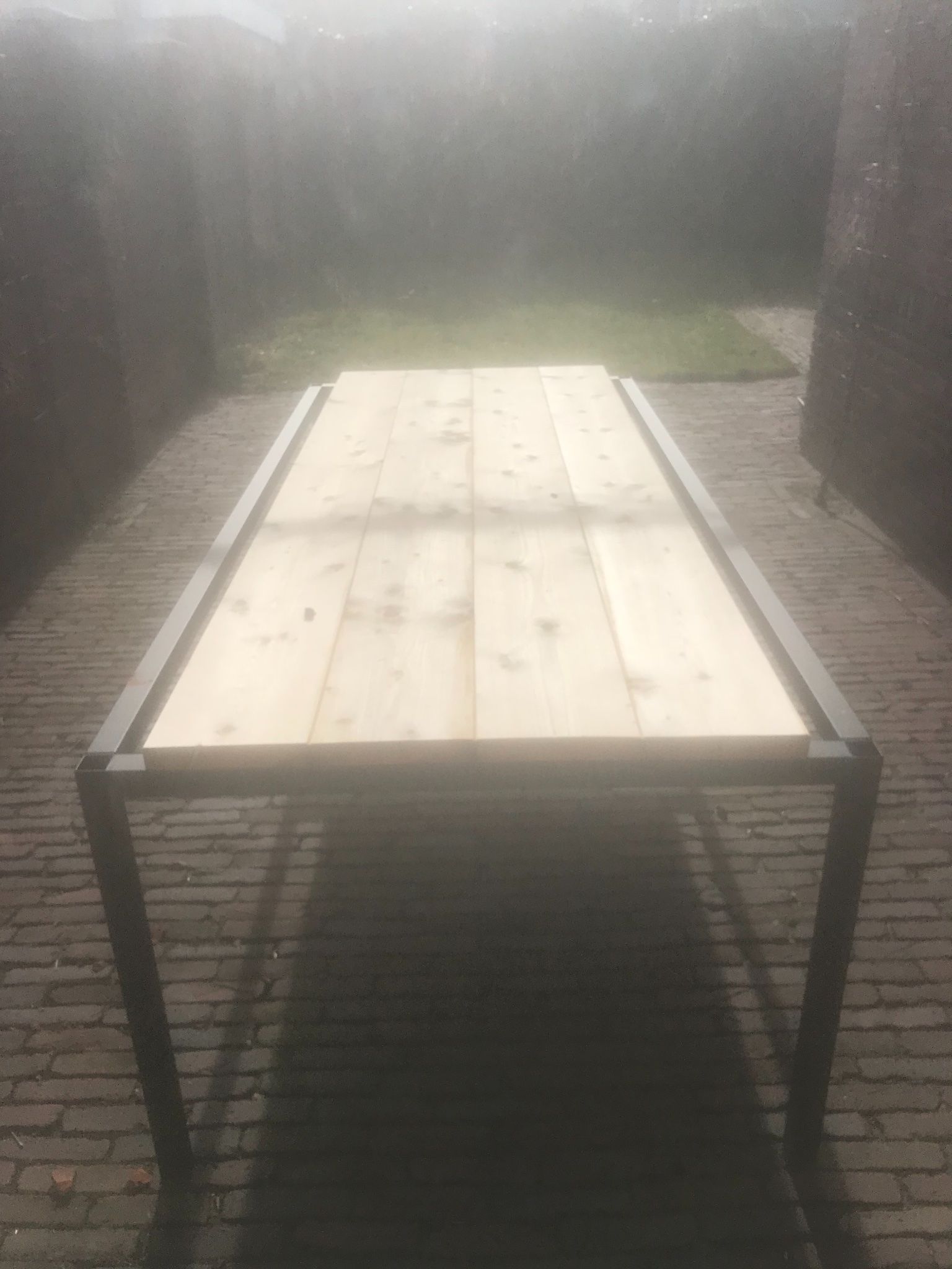 Steigerhouten tafel maken Werkspot