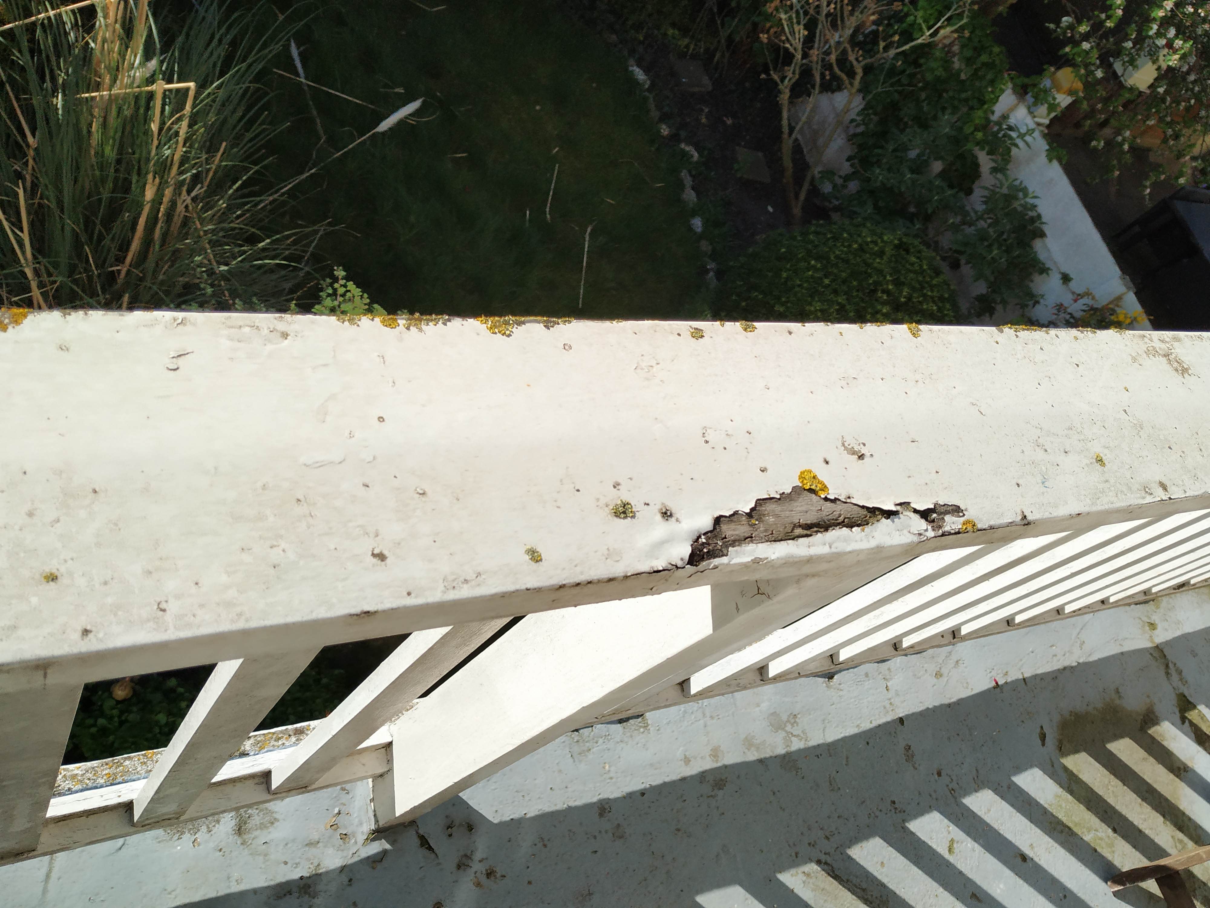 Schilderwerk buiten Houten Balustrade balkon Werkspot