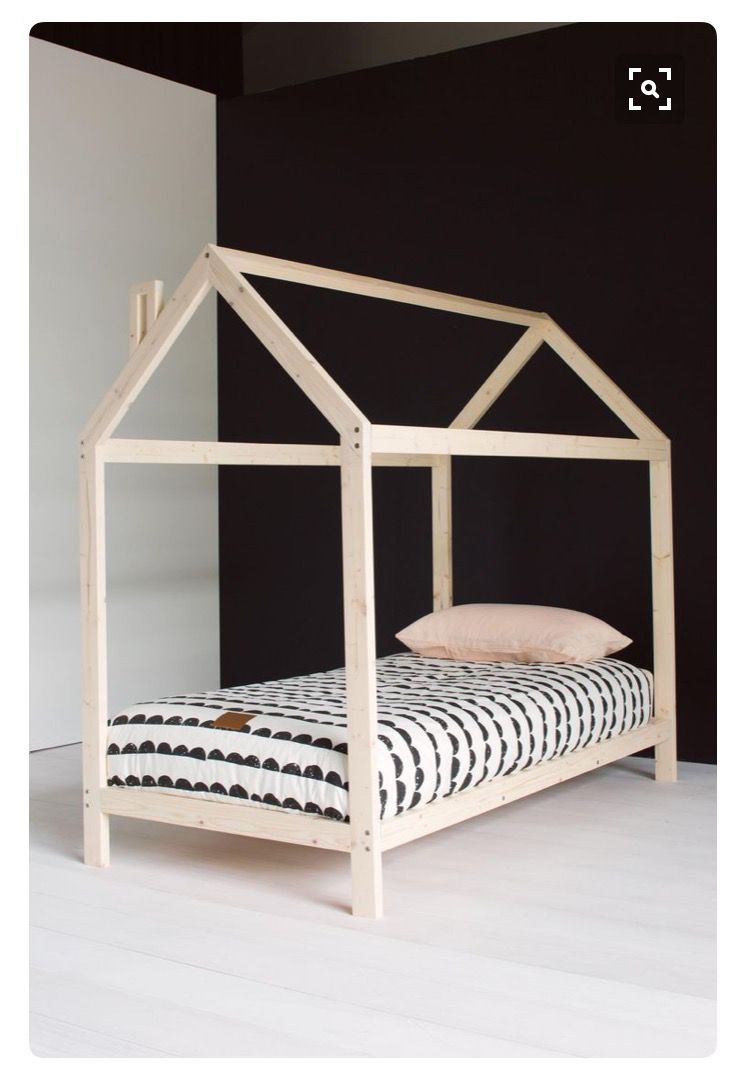 Houten kinderbed maken (huisframe) Werkspot