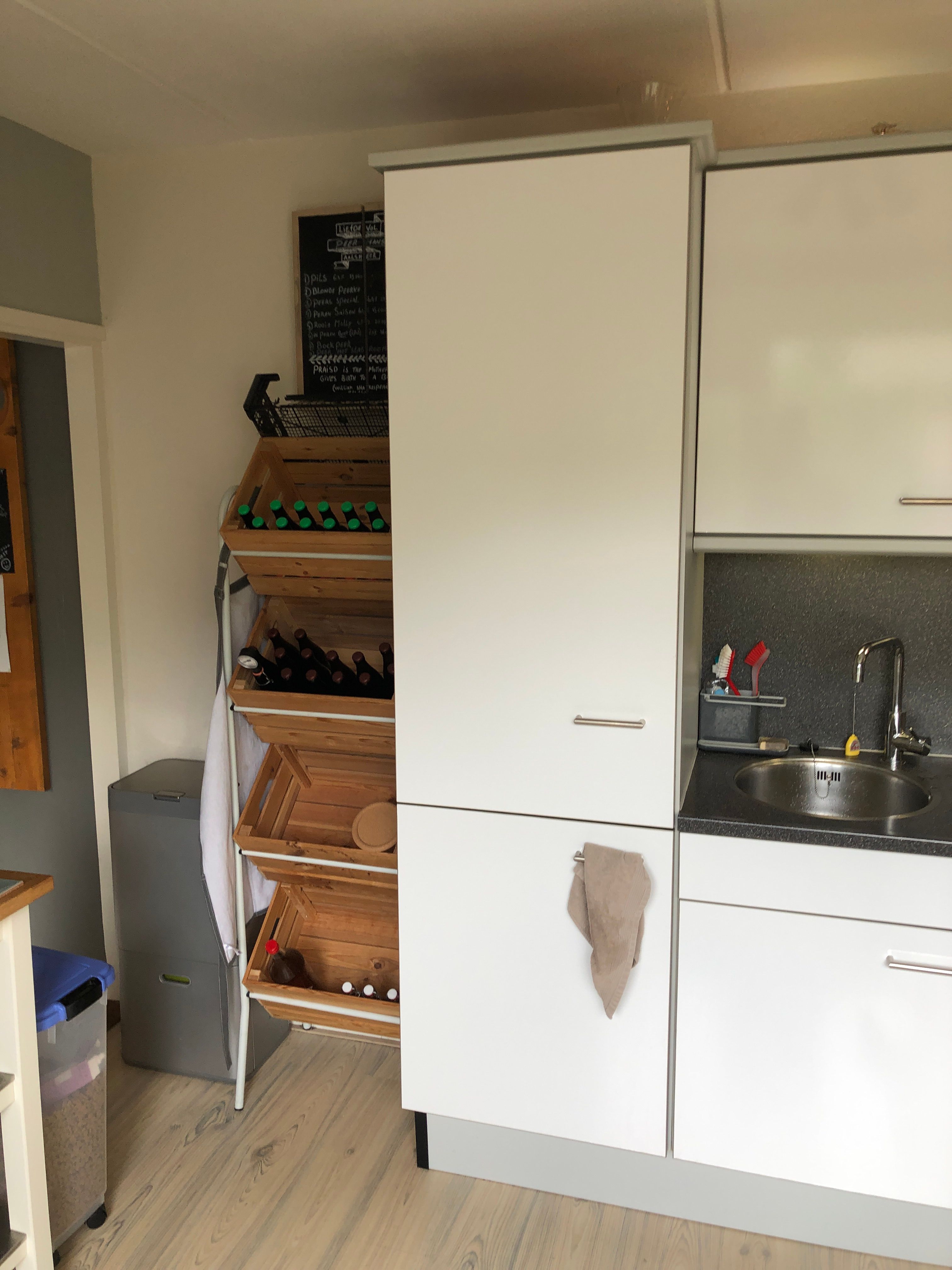 Stucen 10 m2 keuken wand Werkspot