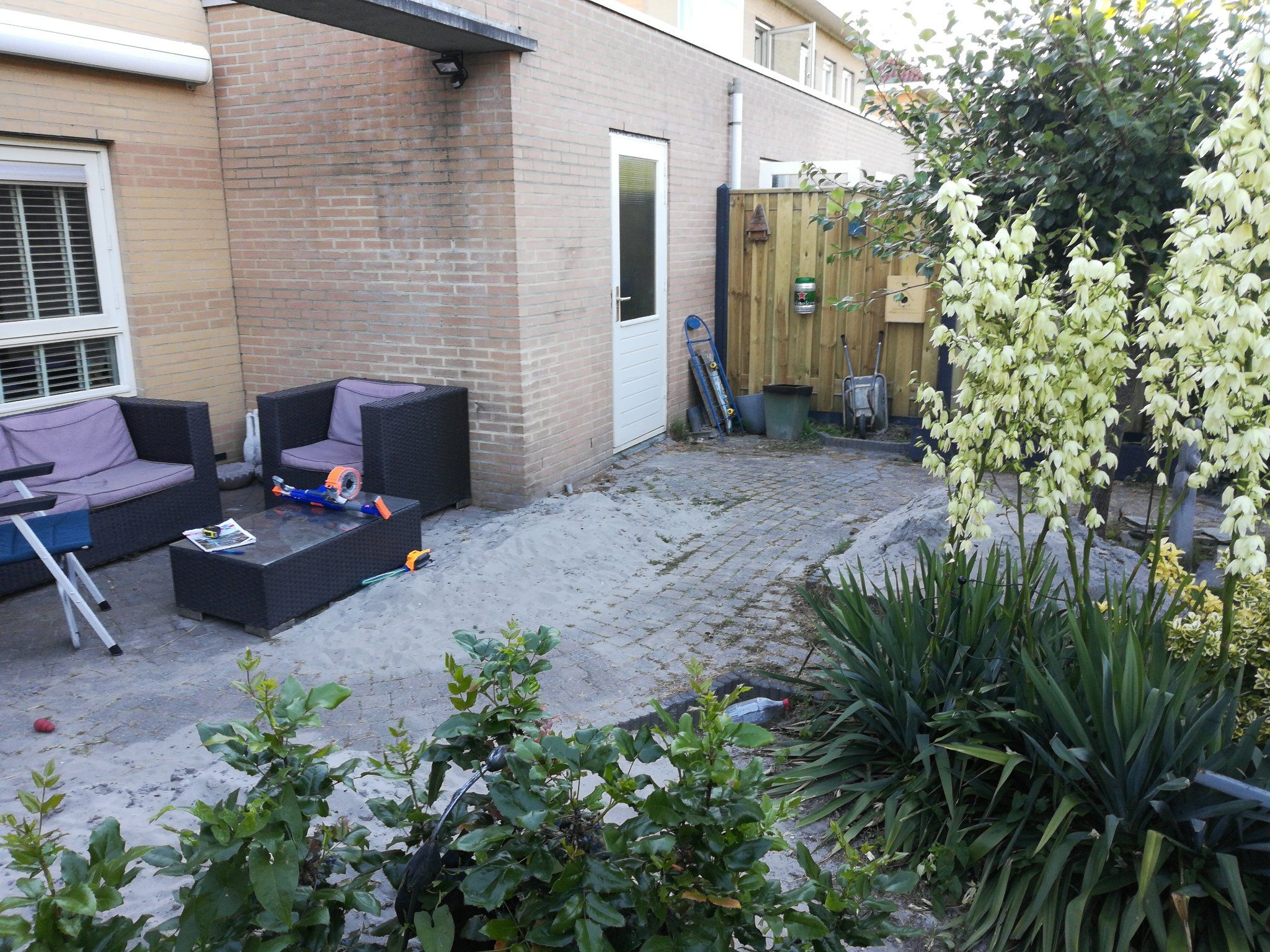 tuin bestrating