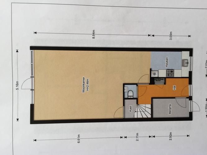 Schilderen muur woonkamer 20m2 Werkspot