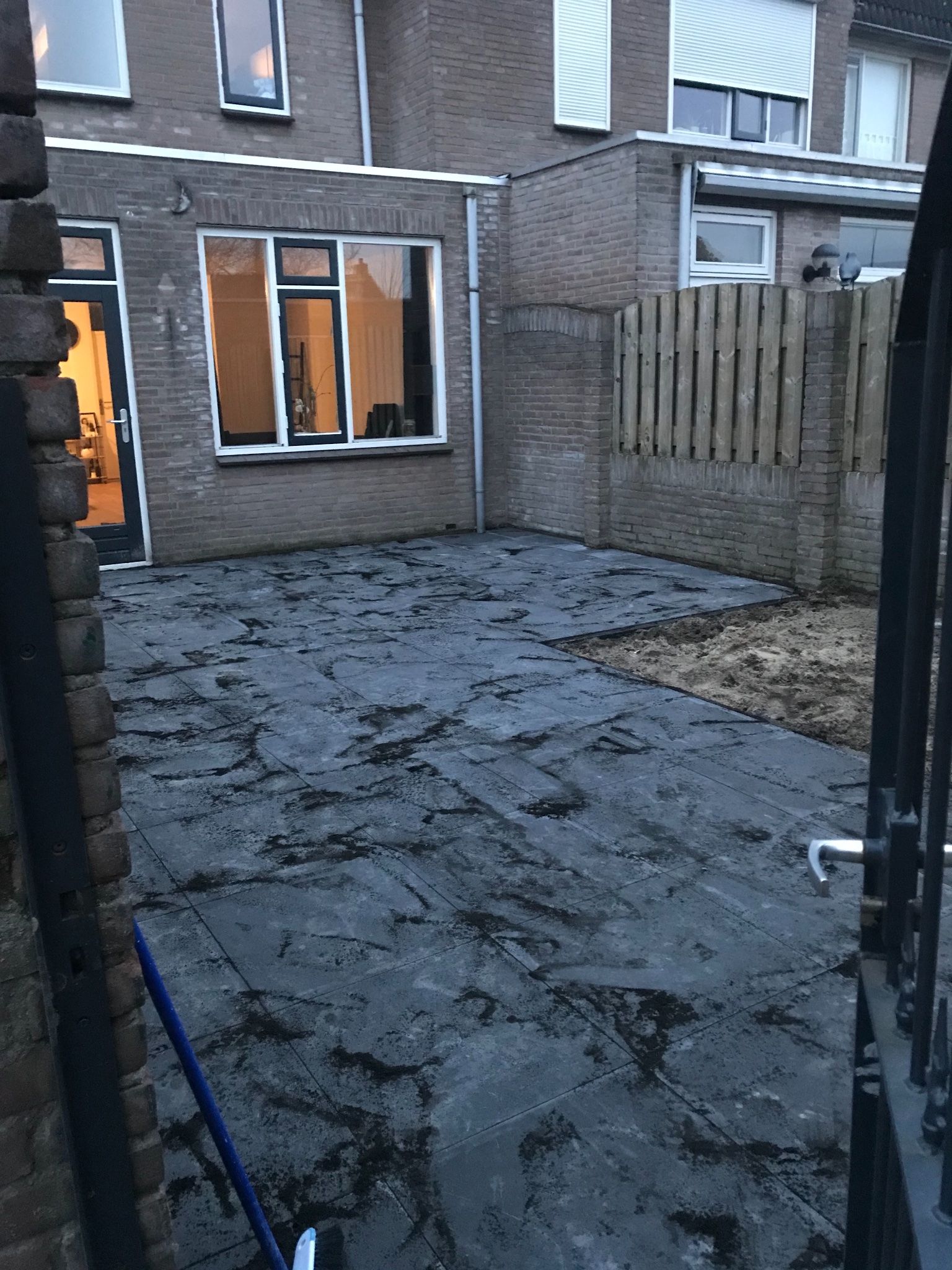 Tuin bestraten Werkspot