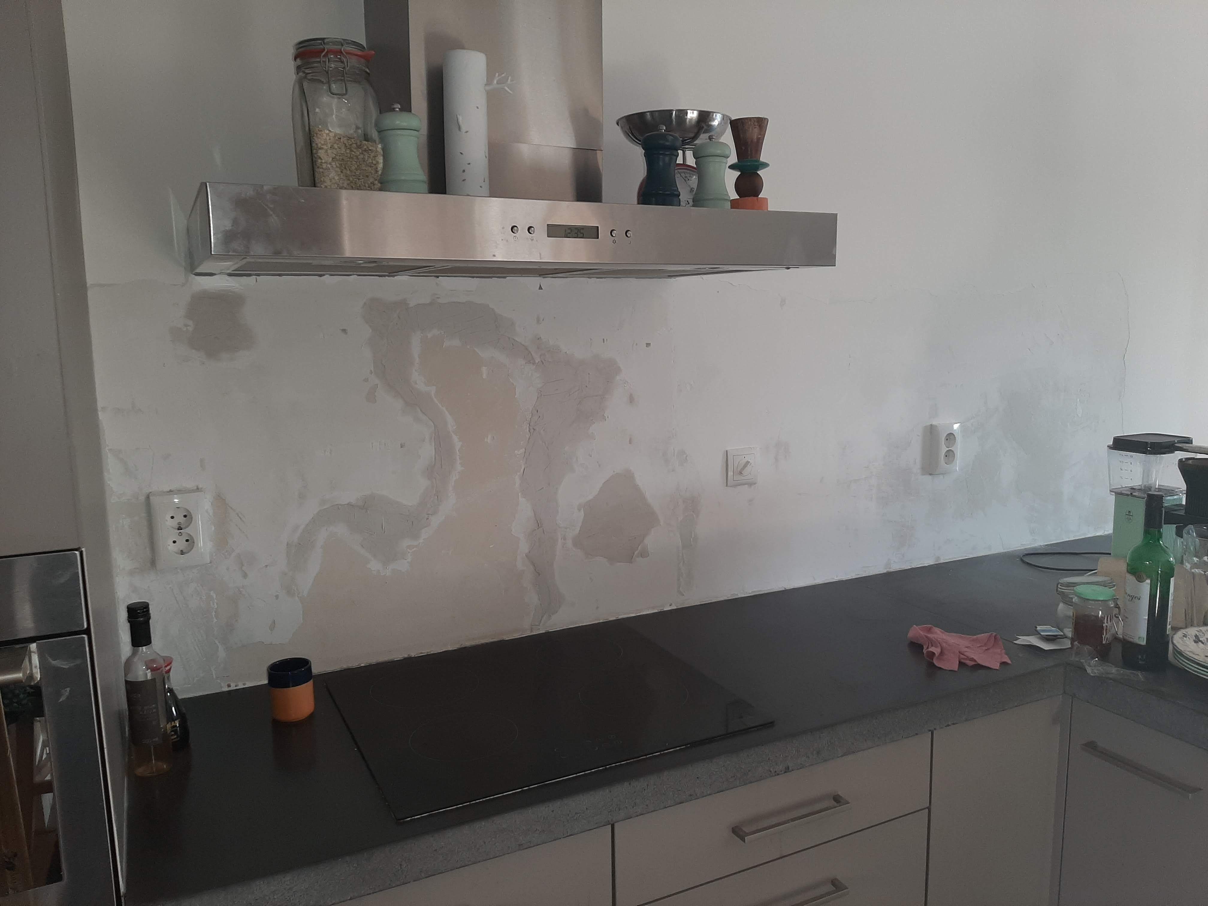 Tegels zetten 2 m2; Muur; Keuken Werkspot