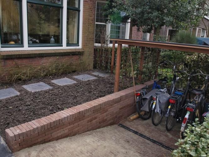 fietsenstalling tuin