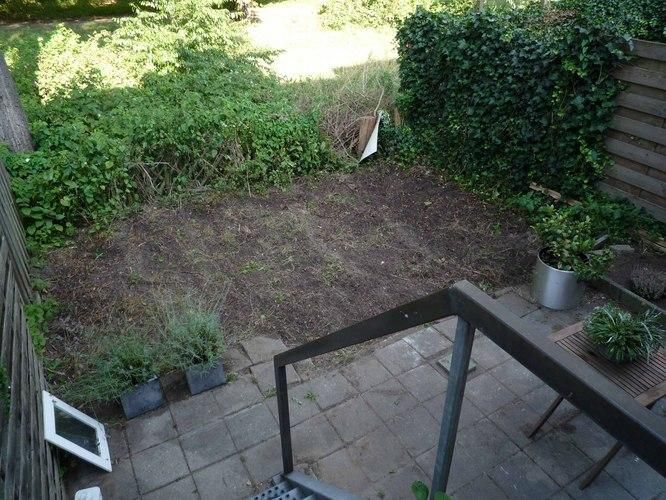 Kleine tuin bestraten + schutting plaatsen Werkspot