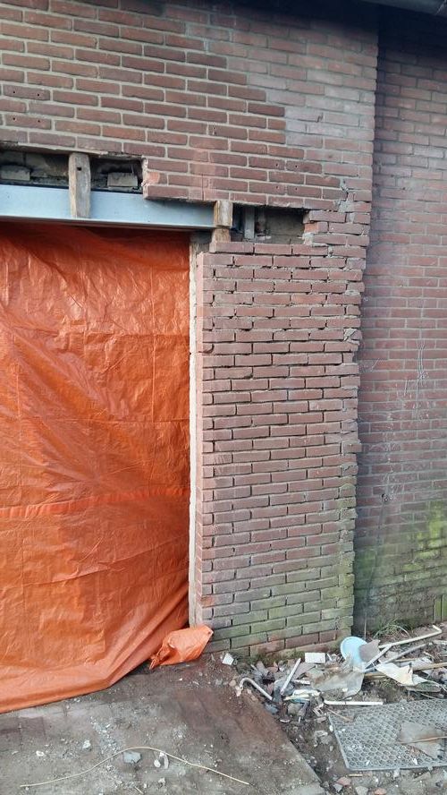 Metselwerk bestaande woning buitenmuur Werkspot