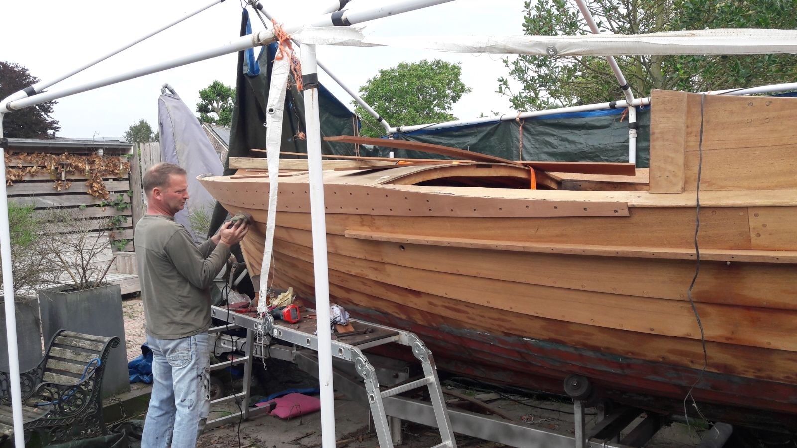 Houten boot restaureren Werkspot