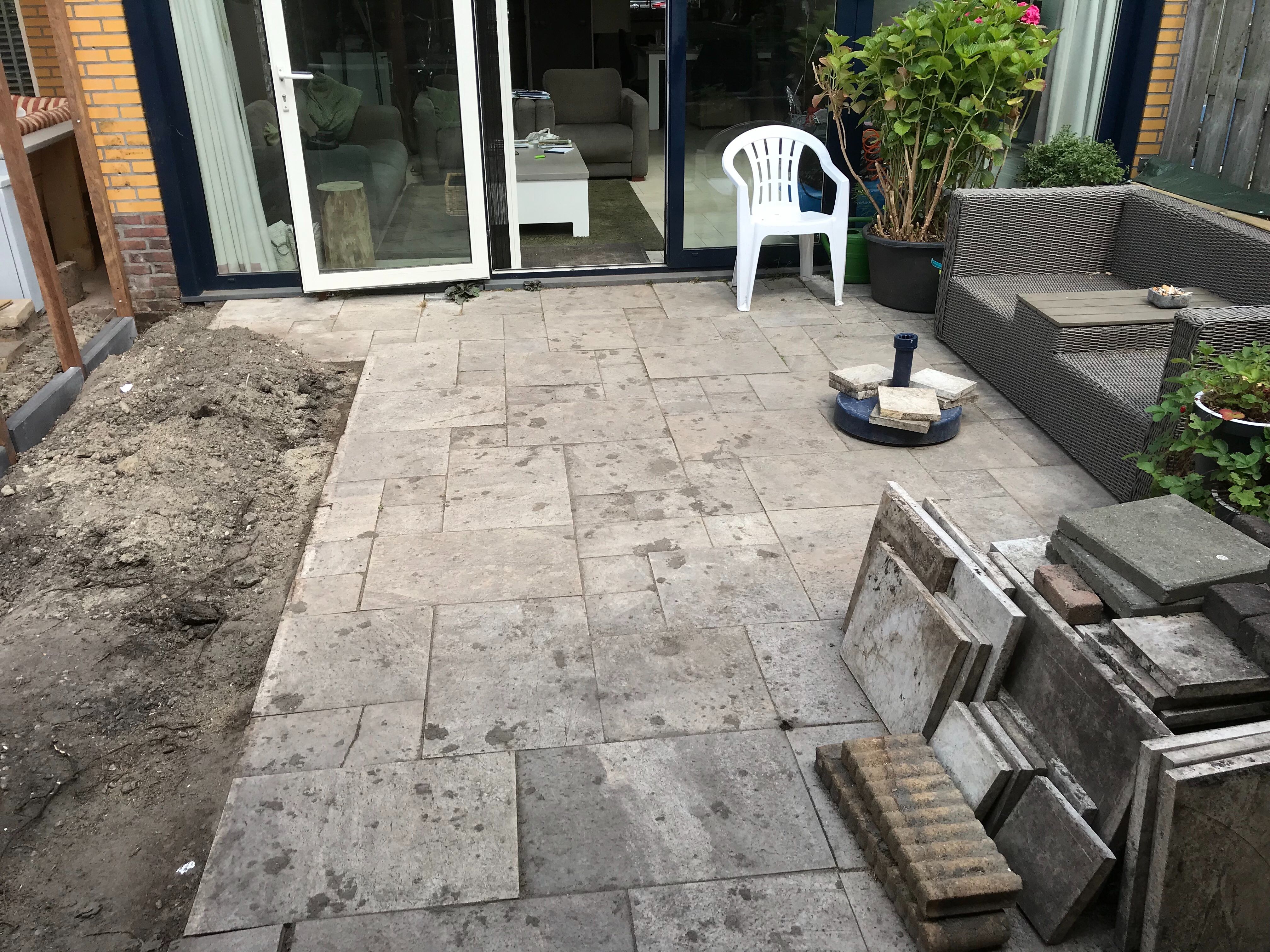 Bestrating 40 m2; Tuin of Patio; Tegels Werkspot