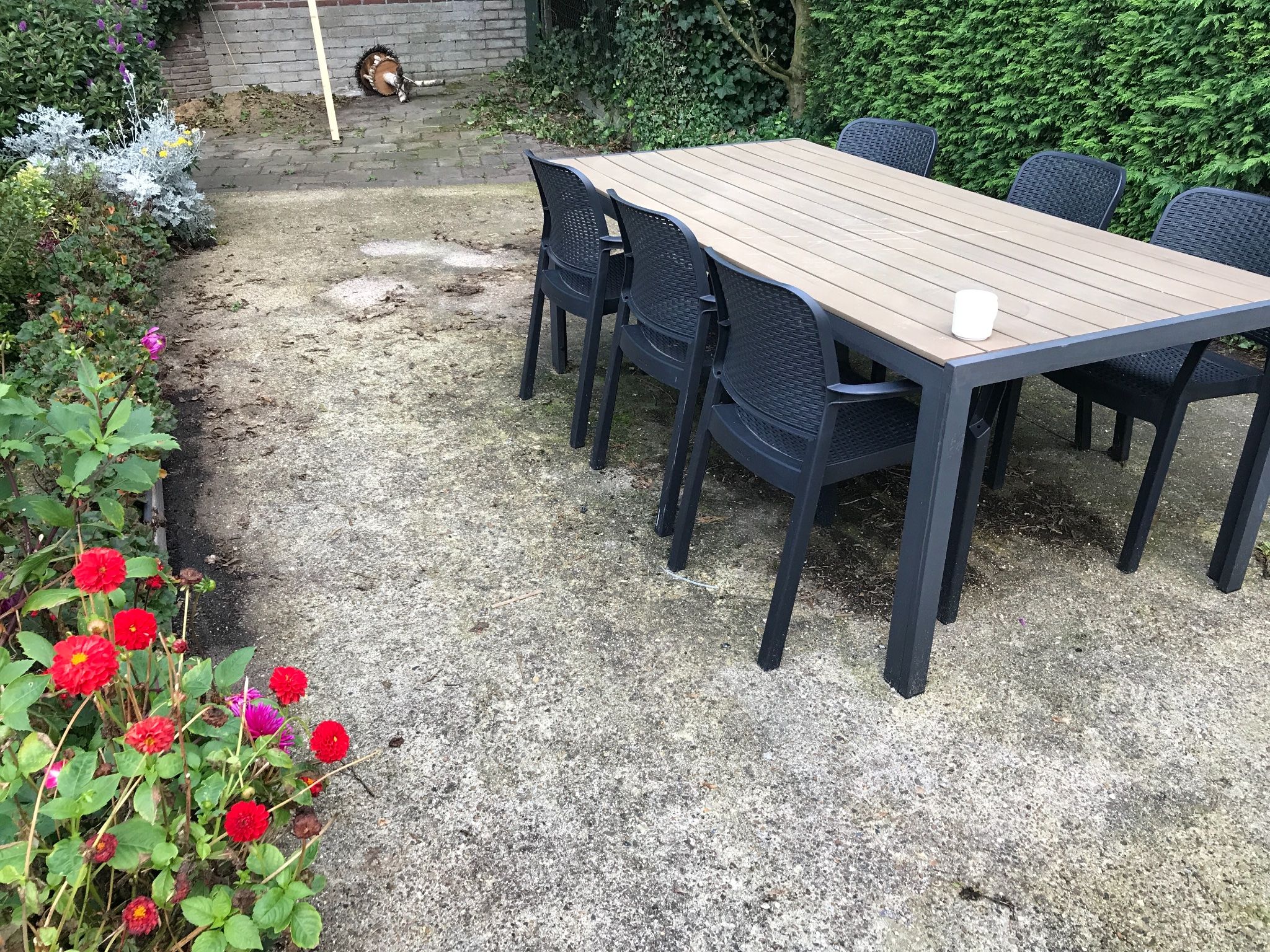 Tuin beton verwijderen Werkspot