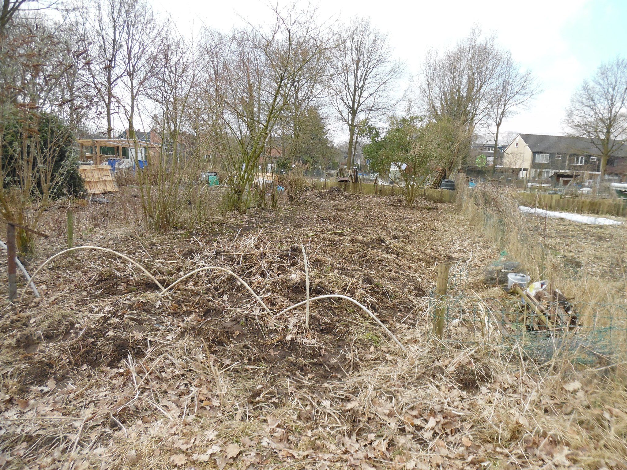 omspitten en egaliseren tuin met minigraver Werkspot