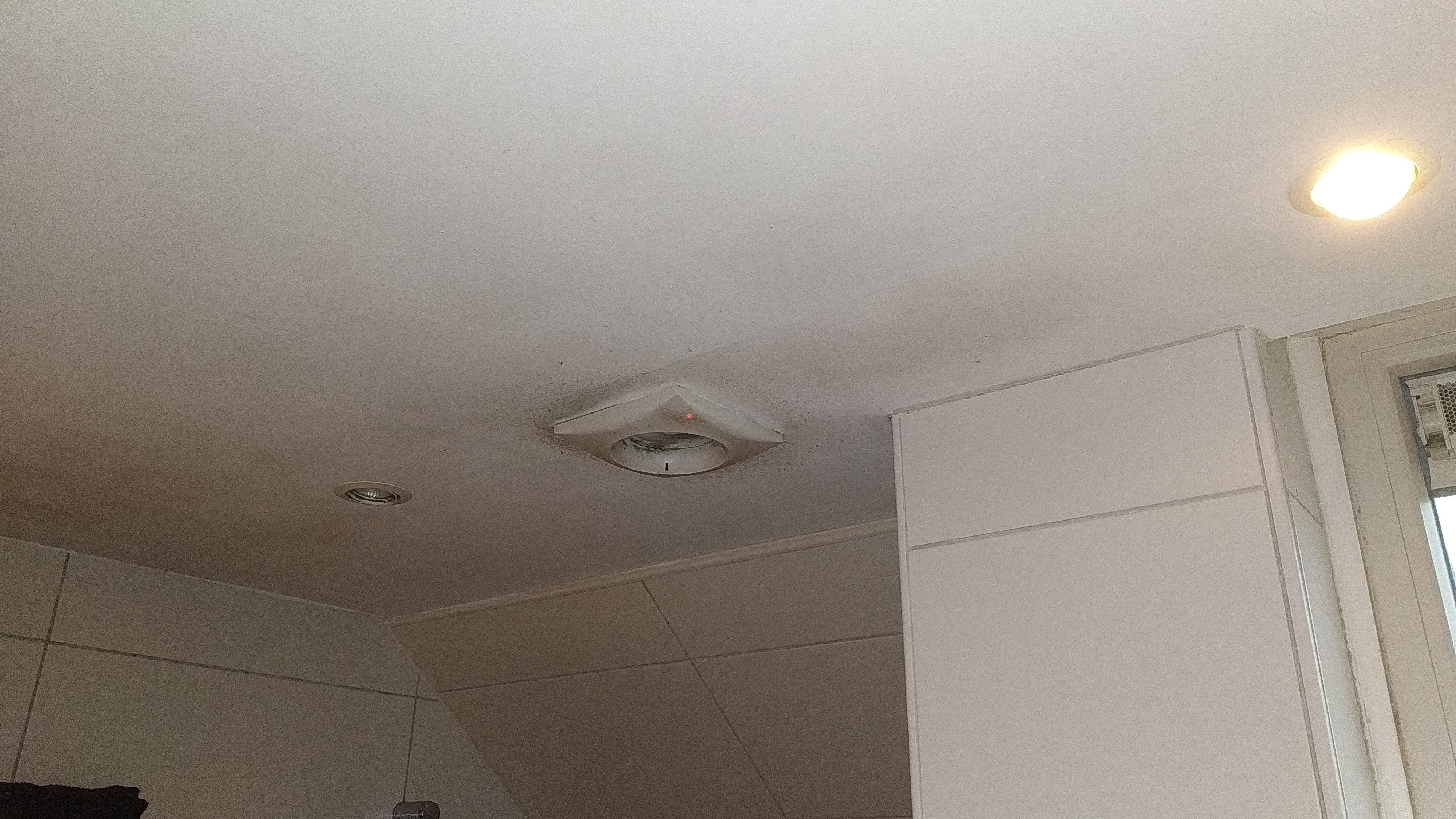 Badkamer 5 m2 verlaagd plafond  vervangen incl ventilatie 