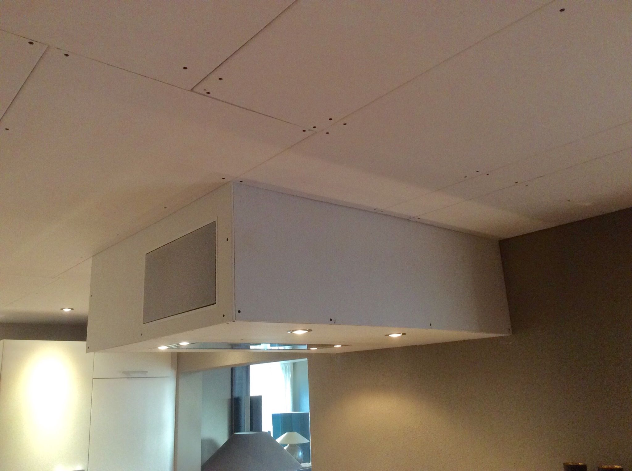 Plafond stucen keuken Werkspot