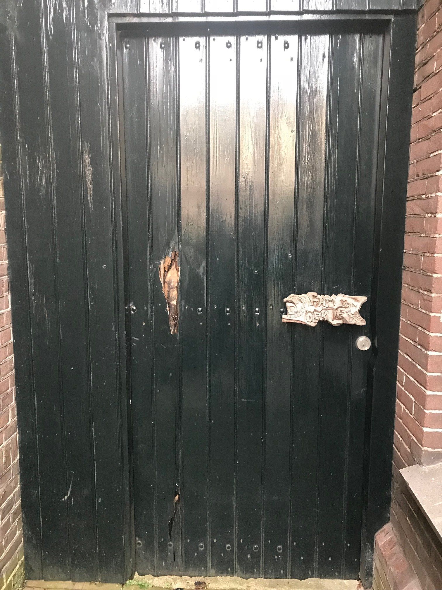 Herstel en Schilderen (houten) Poortdeur Werkspot