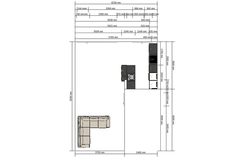 Installatietekening maken keuken ikea Werkspot