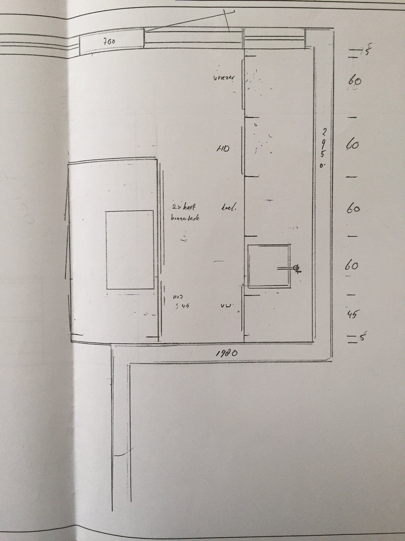 Technische installatietekening keuken laten maken Werkspot