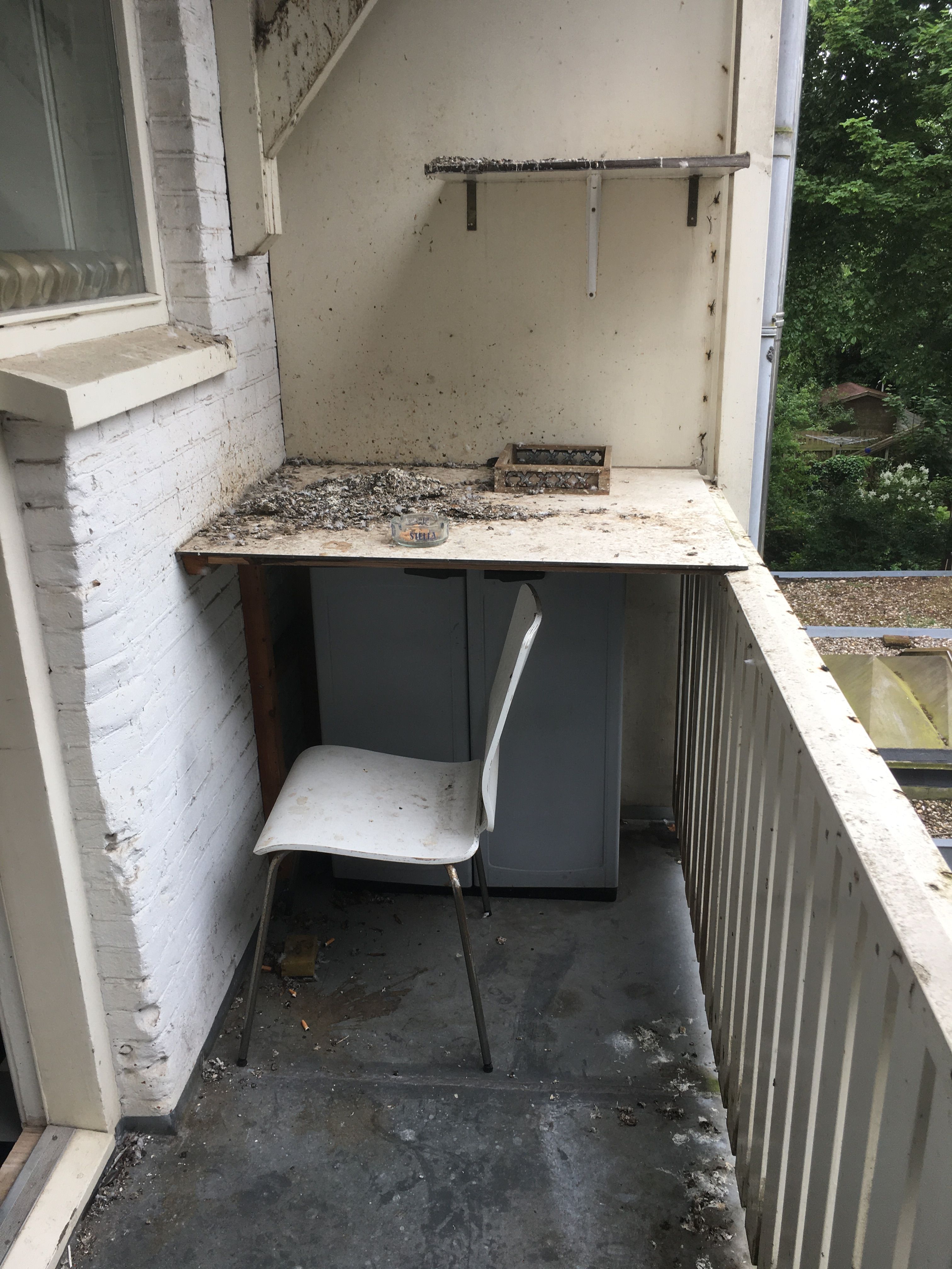 Schoonmaak 1 kamer; Buiten schoonmaak (terras, balkon, tuin) Werkspot