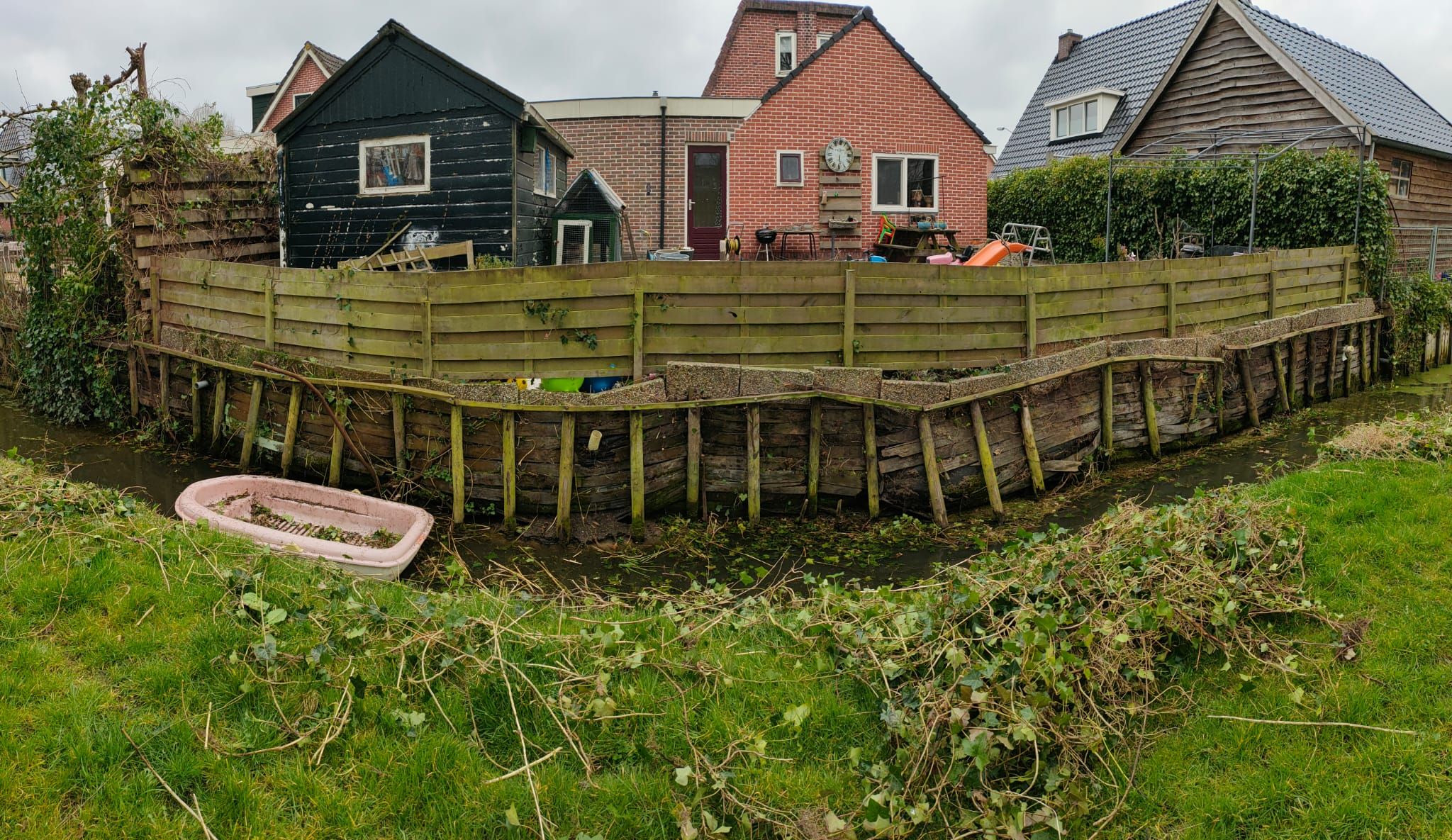 Tuin Aanleggen Damwand Van Steenschotten Aanleggen Werkspot