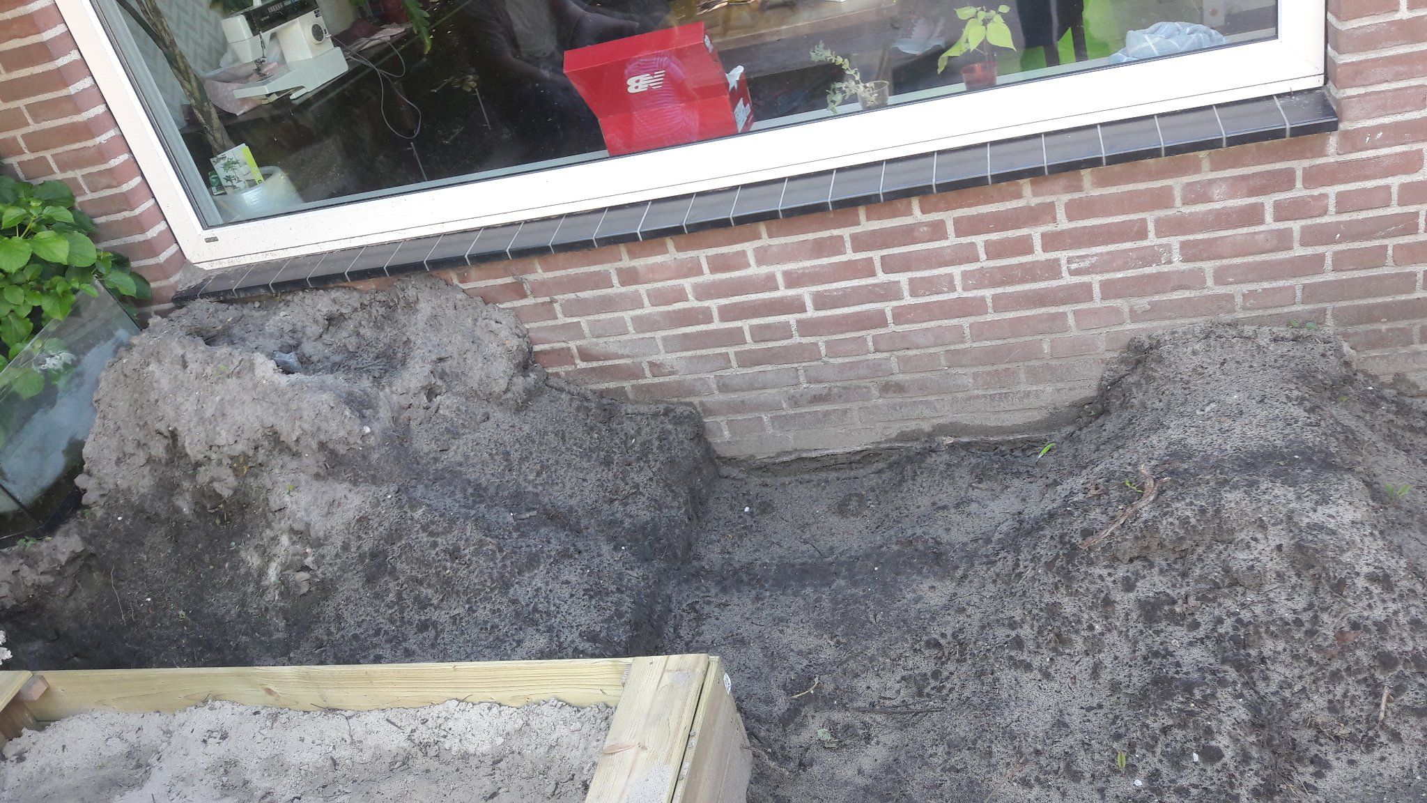 tuin zand