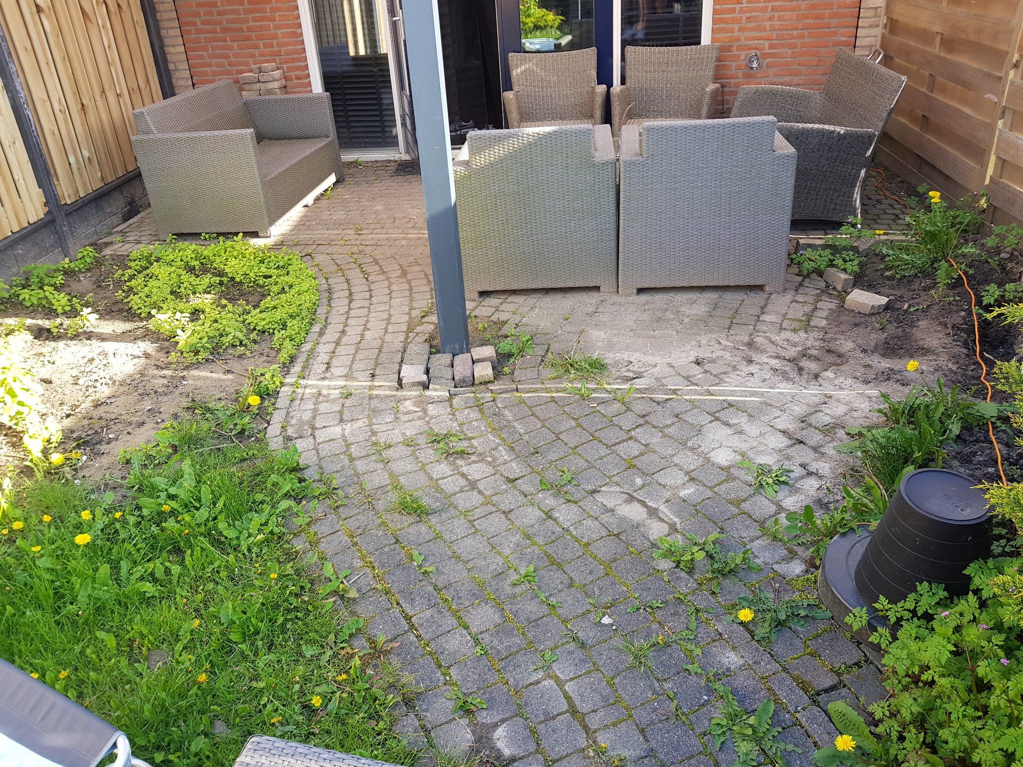 Vlonder leggen in de tuin Werkspot