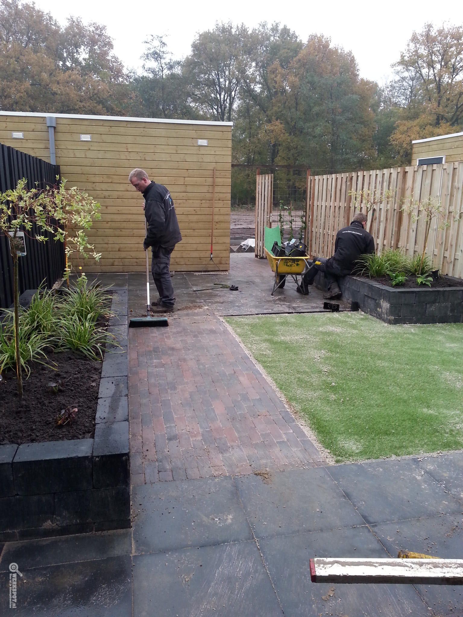 tuin bestraten Werkspot