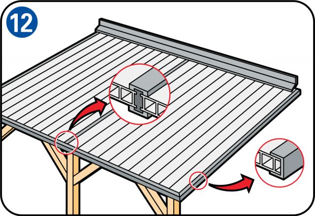 Plaatsen overkapping in tuin van 3m breed, 2,6 diep Werkspot