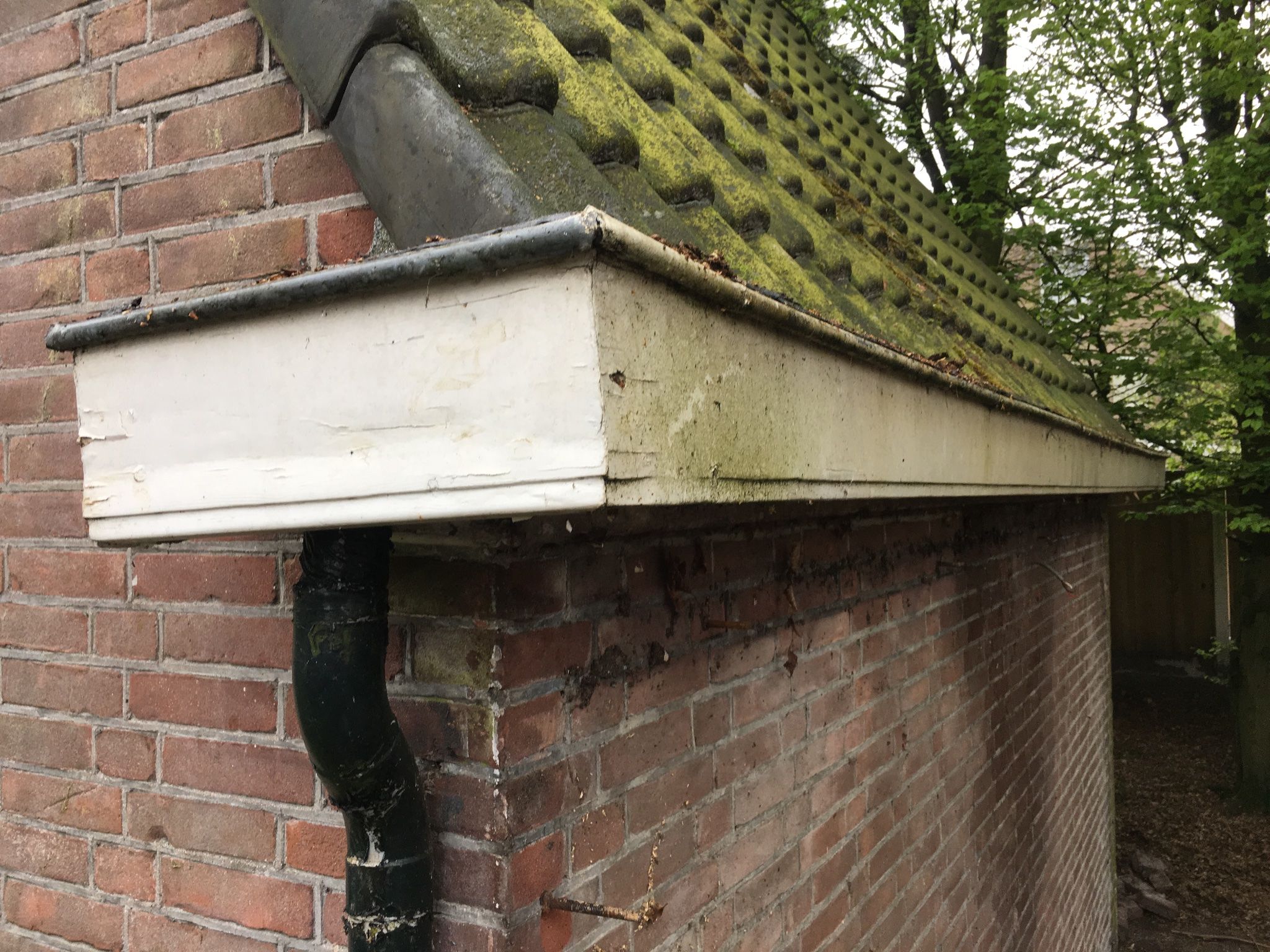 Restauratie houten boei plus plaatsen zinken goot Werkspot