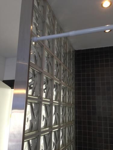 knijpen Frons Voorverkoop Glazen bouwstenen muur vervangen door een glazen douchewand - Werkspot
