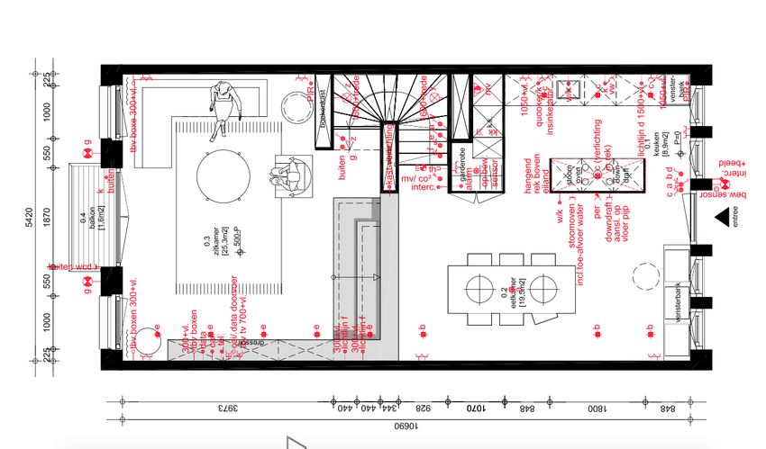 Technische tekening keuken maken Werkspot