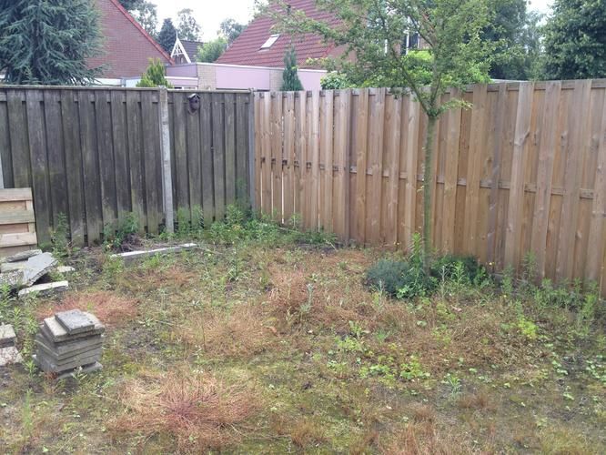 Onkruidvrij maken tuin +/ 40m2 Werkspot