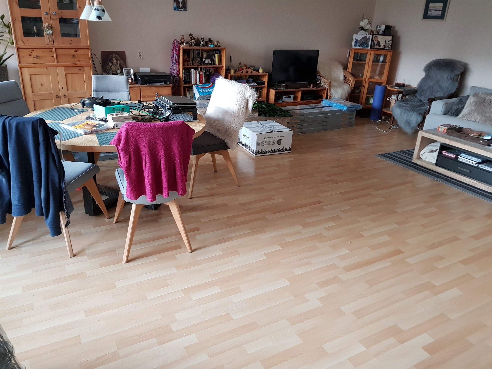 Laminaat leggen 43 m2; Woonkamer, Keuken Werkspot