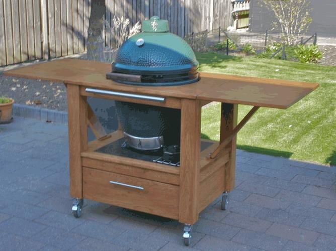 Green egg bbq tafel Werkspot