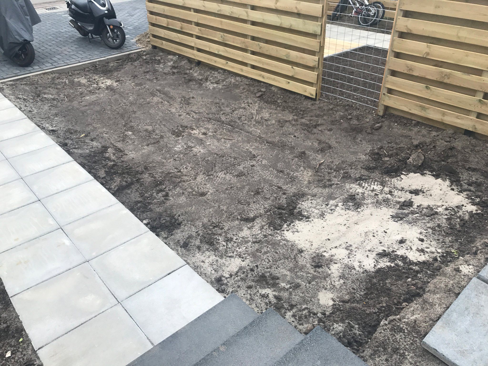 Tuin betegelen Werkspot