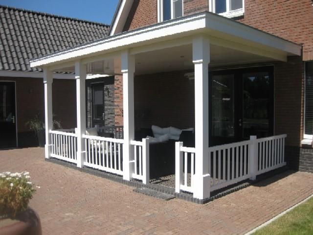 Veranda van hout 4 m X 4 m Werkspot